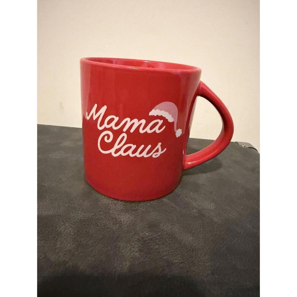 Mama Claus Mug Cup 16 Oz Target Wondershop Christmas Red